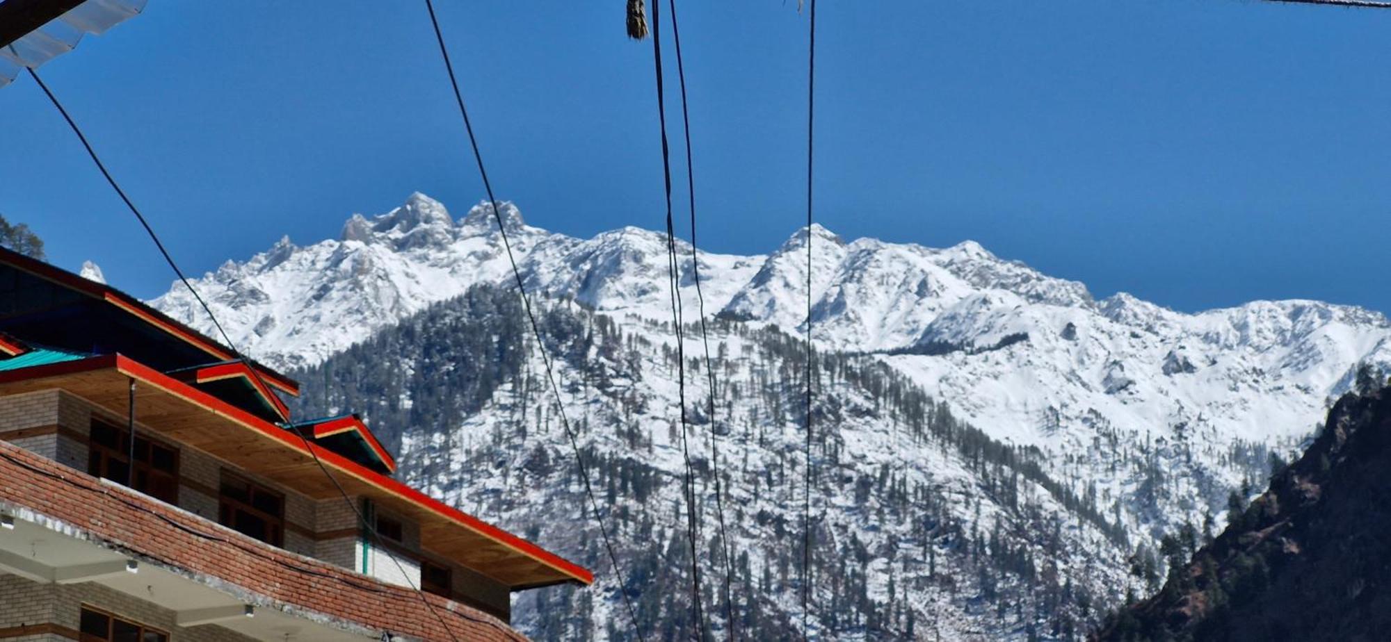 Snow View Guest House Kasol Eksteriør bilde